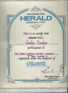 The Dame Who Hated Plants certificate
