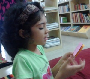01. Jiya trying to find words to express herself