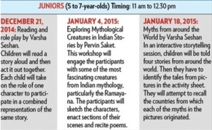 Sakaal Times Junior Workshops