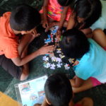 Activities at reading workshops - jigsaws