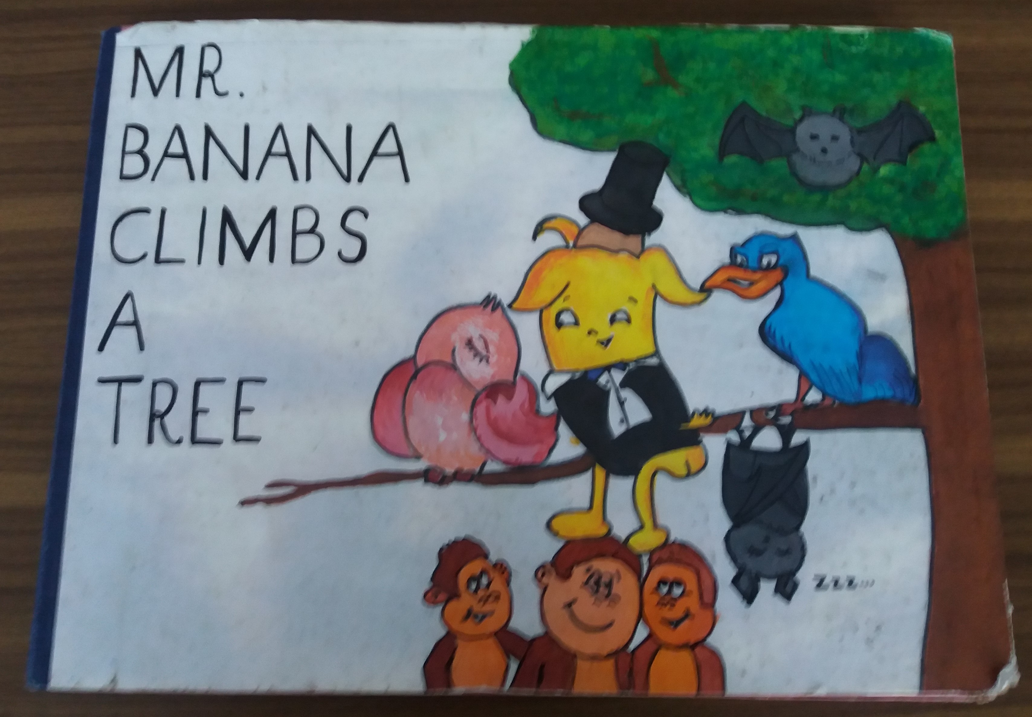 Mr Banana Climbs a Tree - book cover