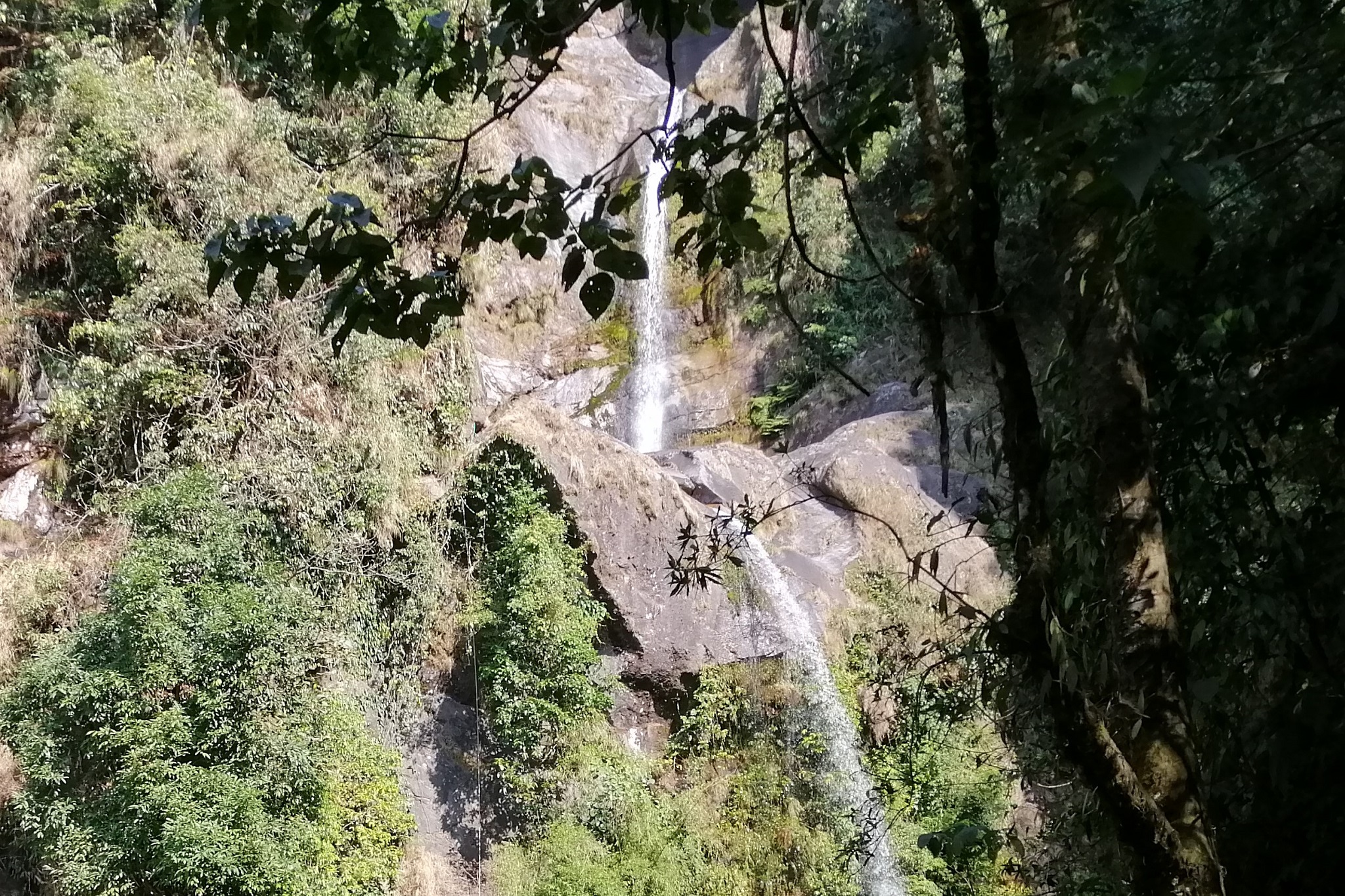 Seven Sisters Waterfall - only one flowing