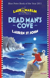 Text: Blue Peter Book of the Year 2011
A Laura Marlin Mystery
Dead Man's Cove
Lauren St John
'"Dead Man's Cove" will delight fans of Enid Blyton' THE TIMES
A boy and dog at the seaside, watching a boat