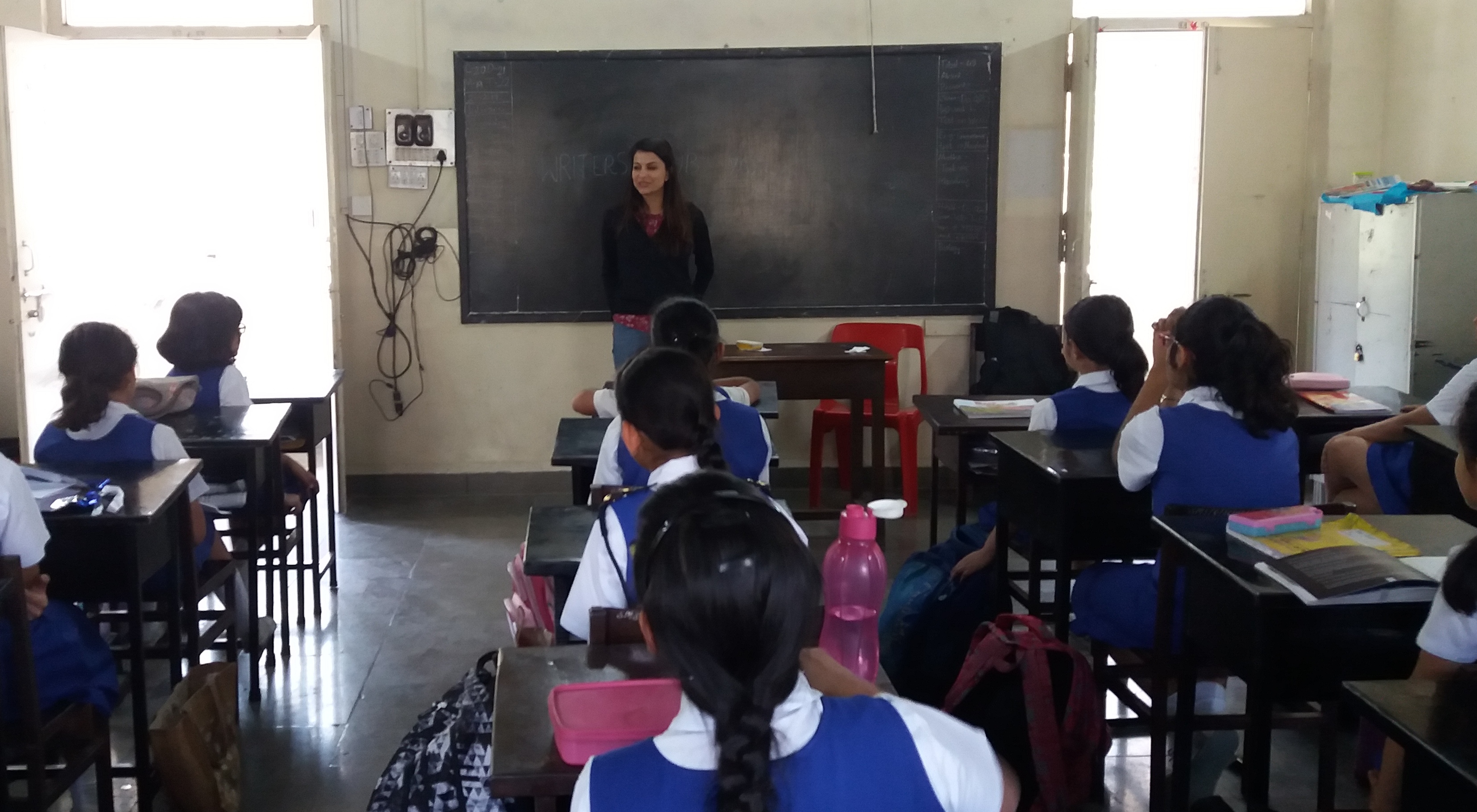 Sreeja at the Writers' Club