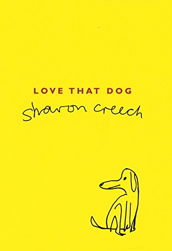 Book Cover
Love That Dog
Sharon Creech
A child's pencil drawing of a dog against a plain yellow background