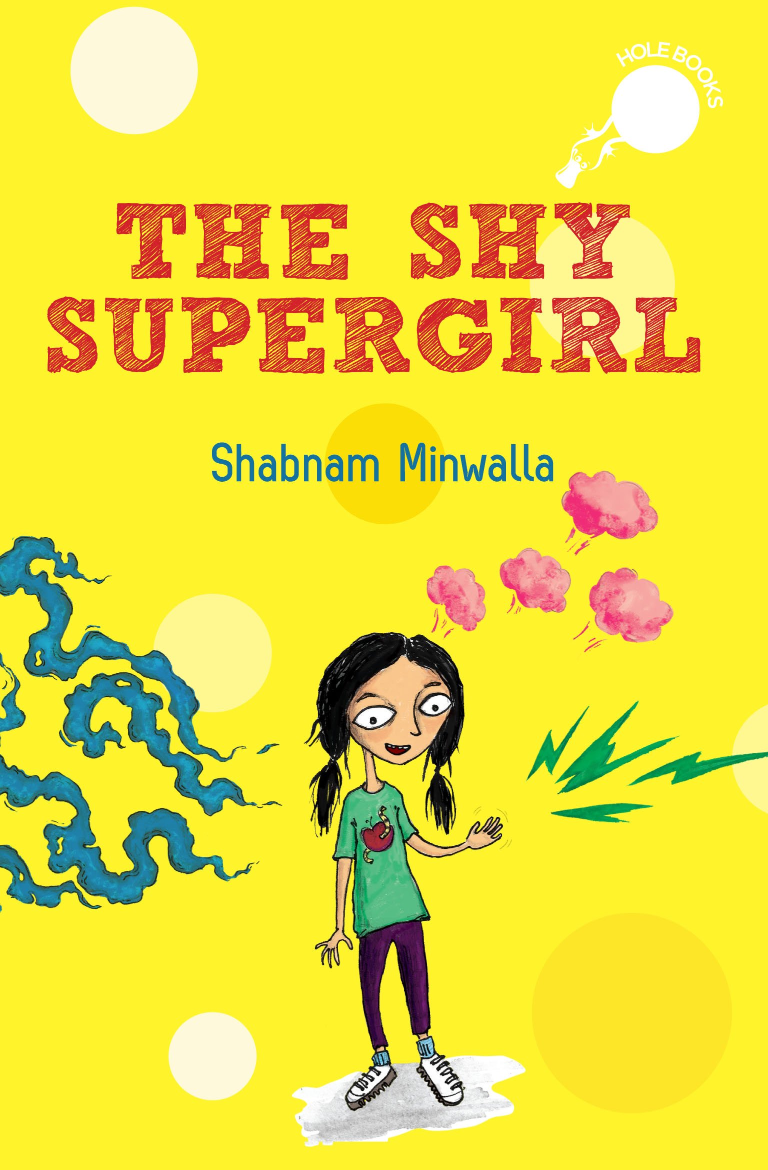 The Shy Supergirl book cover